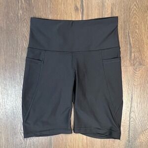 Old Navy black bike short SZ SM